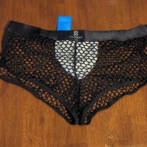 Black Mens Mesh Shorts